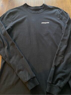 Patagonia Black Long-Sleeve T-Shirt